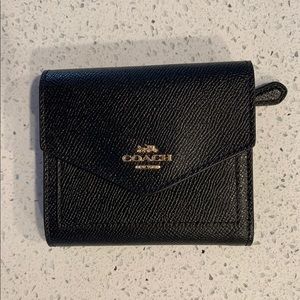 Coach Small Wallet, Black